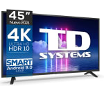 TD Systems K45DLJ12US - Televisores Smart TV 45 Pulgadas 4k UHD, Android 9.0 y HBBTV por 298,99€