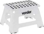 Banqueta de Plástico da Vonder, modelo Dobrável - R$ 39,49