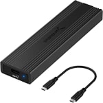 Sabrent Carcasa USB 3.2 Type-C Tool-Free para SSDs M.2 PCIe NVMe y SATA (EC-SNVE) por 28,99€