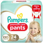 Pañales Pampers Premium Care Pants Talla XXG de 24 unidades por $7.090