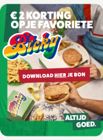 €2 korting op een Bicky naar keuze