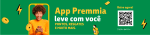 Abasteça usando o App Premmia e ganhe até 6% de Volta!
