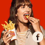 Twister Fries Medium + dip(1,50) voor €1,50 dmv code bij burger King