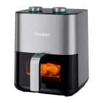Fritadeira Elétrica da Gaabor, modelo em Inox de 4L - R$ 327,92