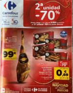 Descuento 70% en 2 unidad con promoción 2x1 Acumulable chequeahorro Carrefour