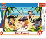 Puzzle marca Trefl- Amigos, Patrulla Canina, de 15 Piezas por 4,99€