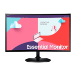 Monitor Curvo de 24 polegadas da Samsung - R$ 642
