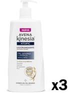 3 Botes de Avena Kinesia - Loción Corporal Atopic 400ml por 7.63€