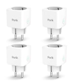 Porik Enchufe inteligente SP12, enchufe WiFi 4PCS por 27,99€