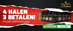 Gran Maestro Italiano koffiebonen 4 kopen is 3 betalen