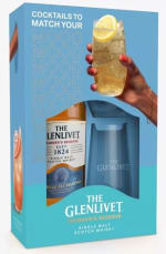 Kit com Whisky Glenlivet Founder's Reserve de 750ml + 2 Copos - R$ 205,27