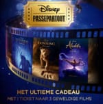 Bioscoopkaartjes voor Aladdin, Dumbo en The Lion King voor €25