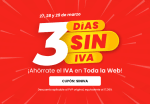 3 dias sin IVA desde Orion91.