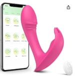 Vibromasseur connecté a distance via app à 9,99€