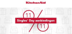 11% korting op geselecteerde producten op de KitchenAid website