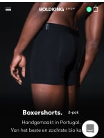 Tot 30% korting op Boldking boxershorts