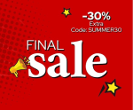 30% extra korting + gratis verzending in de final sale van Dress for less