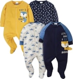 Gerber Baby-Boys 4 Pack Sleep Talla 3 a 6 meses por $351 en Amazon
