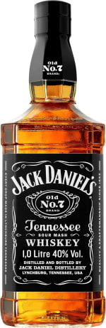 Jack Daniel's Tennessee Whiskey 1L available for £19.96