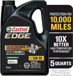 Aceite Sintético 5w-30 Castrol 5ots por $830 en Amazon