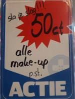 Trekpleister actie: Make-up voor €0,50