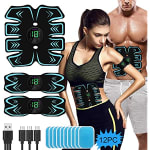 Electroestimulador Muscular, Abdominales Cinturón, Estimulador Muscular Abdominales