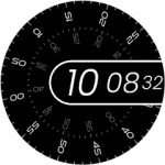 Radial: Minimal Watch Face gratis voor Android