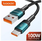 Cables Toocki USB A a C por $8.43 en AliExpress