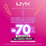 Rebajas hasta 70% Descuento en NYX Professional Makeup