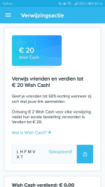 50% korting op je eerste bestelling