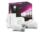Kit de démarrage 3 ampoules connectées Philips Hue à 129,99€