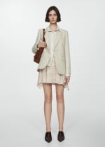 Minifalda estampada asimétricapara Mujer por 4.99€