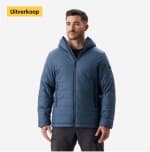 Synthetische jas met capuchon voor bergtrekking heren MT100