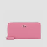 LACOSTE - Cartera reseda rosa por 45€
