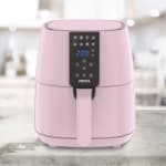 ínea Sweet Color Rosa,Freidora Sin Aceite marca jocca 3,8l Air Frye,Temporizador,Temperatura Ajustable 1450W ,Pantalla LED Tactil por 34,76€ (Cuenta Nueva 22,76€)