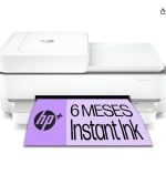 Multifunción WiFi Blanca marca HP Envy 6420e + 6 Meses de Impresión Instant Ink con HP+ por 52,18€