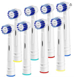 Pack x8 Cabezales para cepillo Oral B por $229