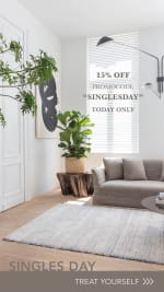 15% singles day korting + gratis plaid bij Lignepure