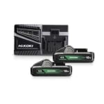 Pack de charge HIKOKI 18V : 2 bat. Li-Ion 4Ah + chargeur à 109,90€