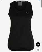 Top deportivo PUMA en Negro Por 6,90€