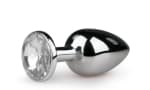 Plug anal métallique - taille S à 0,01€