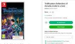 Switch: Trollhunters Defenders of Arcadia (code in a box)