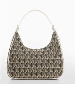 Bolso de hombro jacquard Mango por 11.99€