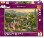 puzzle de 1000 piezas marca Schmidt Spiele Thomas Kinkade, Kiddinx, Bibi Blocksberg, reunión de jóvenes Brujas por 5,70€