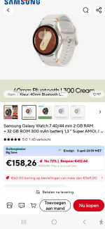 Samsung Galaxy Watch 7| AliExpress | div kleuren