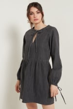 Vestido de manga larga denim por solo 6,89€