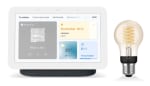Écran Wi-Fi Google Nest Hub 2ª gen + ampoule Philips Hue à 54,90€