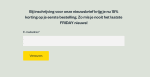 code voor 15% korting na aanmelding van de nieuwsbrief