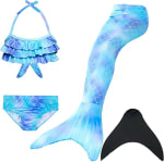 32% de Dto. en Traje de Baño Tipo Sirena en Amazon