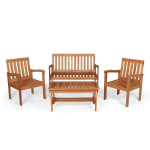 Conjunto Jardim em Madeira Robust - Natural - R$ 580,30